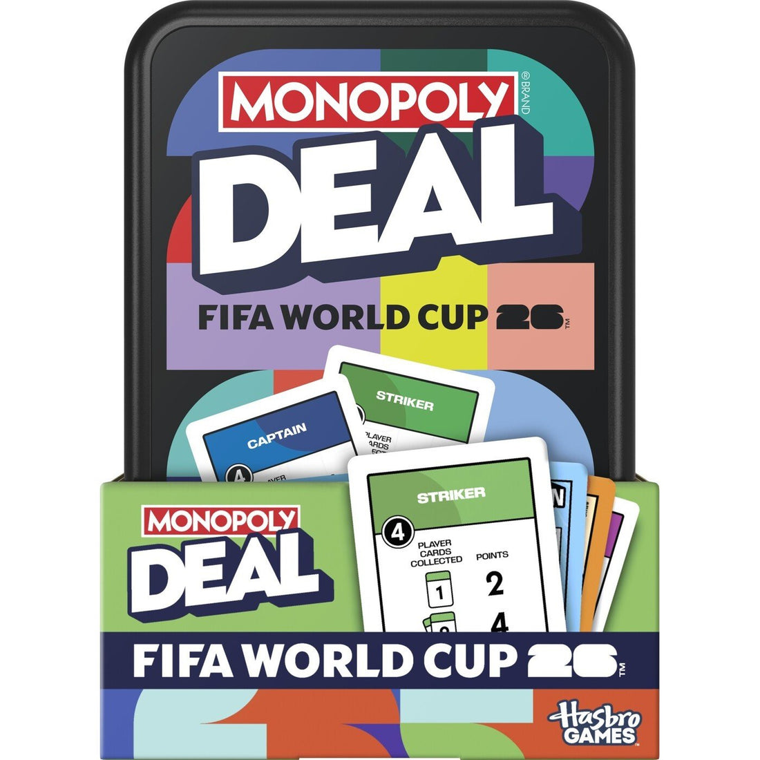 Hasbro - Monopoly Deal Fifa World Cup 2026 edition (G3239) - 5010996440365 - Crystal Lotus