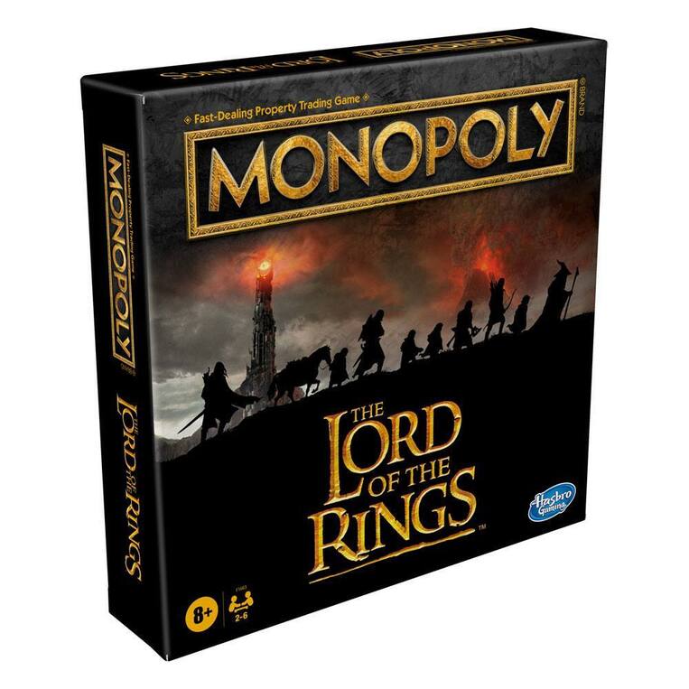 Hasbro Monopoly: The Lord of the Rings Edition - 5010993885718 - CrystalLotus.eu