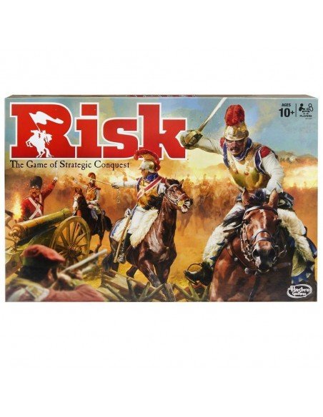 Hasbro Risk Παιχνίδι Στρατηγικής B7404 (Greek Version) - 5010993323166 - CrystalLotus.eu