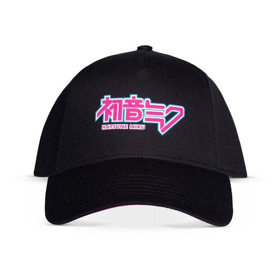 Hatsune Miku Curved Bill Cap Logo - 8718526156423 - CrystalLotus.eu