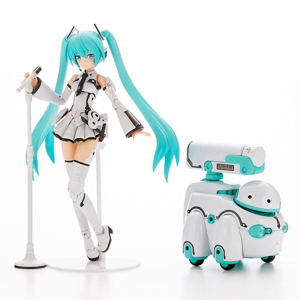 Hatsune Miku Frame Arms Girl Plastic Model Kit Music Girl Hatsune Miku (Maruttoys Ver.) &amp; Tamotu (Miku Ver.) 15 cm - 4934054042326 - CrystalLotus.eu