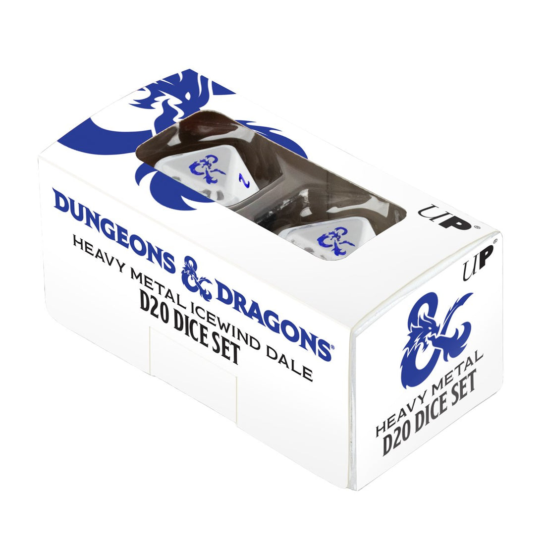 Heavy Metal Icewind Dale D20 Dice Set for Dungeons &amp; Dragons - 074427183547 - CrystalLotus.eu