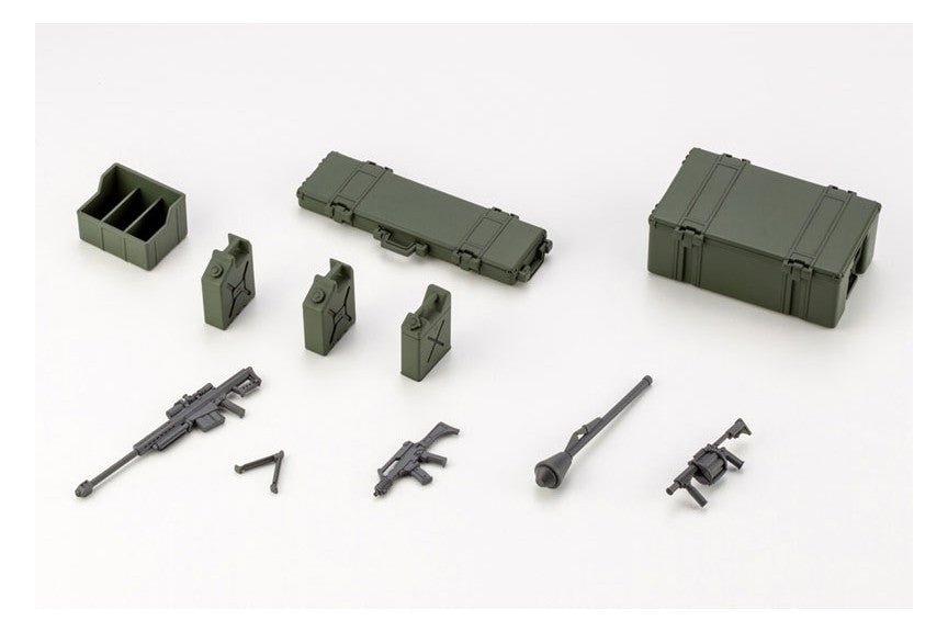 Hexa Gear Plastic Model Kit 1/24 Army Container Set 8 cm - 4934054017935 - CrystalLotus.eu