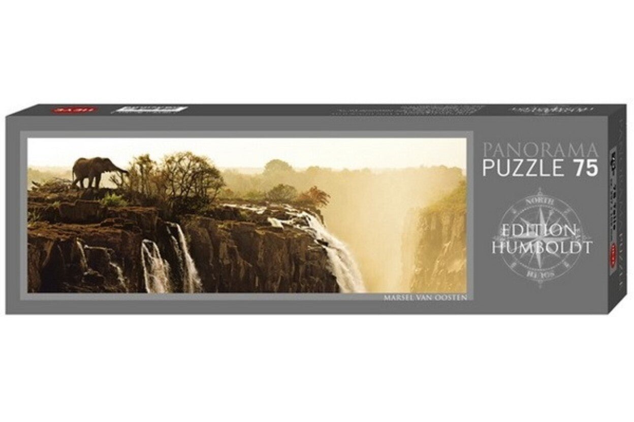 Heye Panorama puzzle 75 pieces - Humboldt Edition - Elephant (29529) - 4001689295295 - CrystalLotus.eu