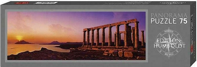 Heye Panorama puzzle 75 pieces - Humboldt Edition - Poseidon Temple (29533) - 4001689295332 - CrystalLotus.eu