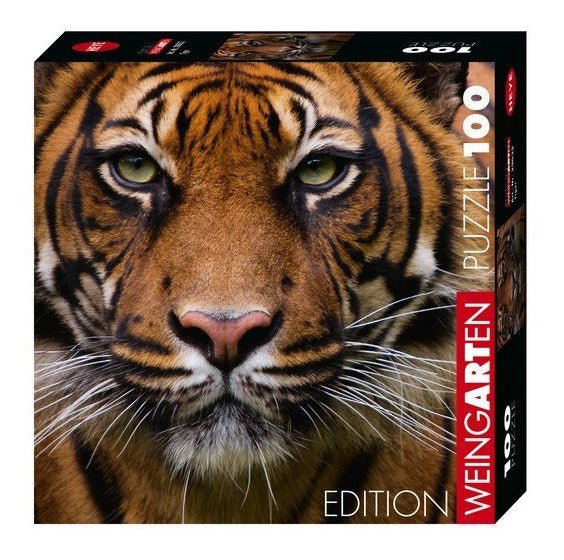 Heye Puzzle 100 pieces - Weingarten Edition - Tiger (29632) - 4001689296322 - CrystalLotus.eu