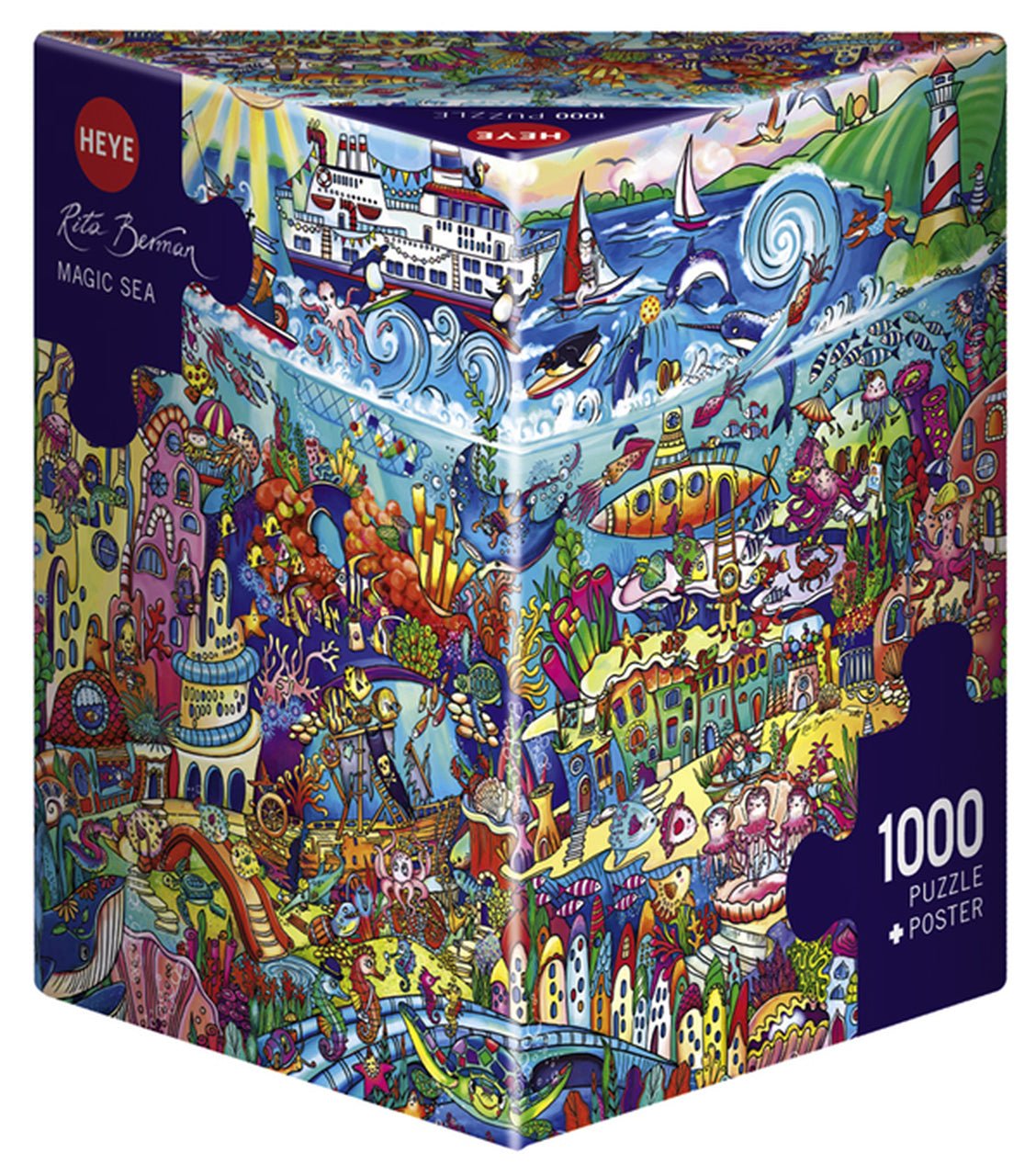 Heye Puzzle - 1000pcs Magic Sea - 4001689298395 - CrystalLotus.eu