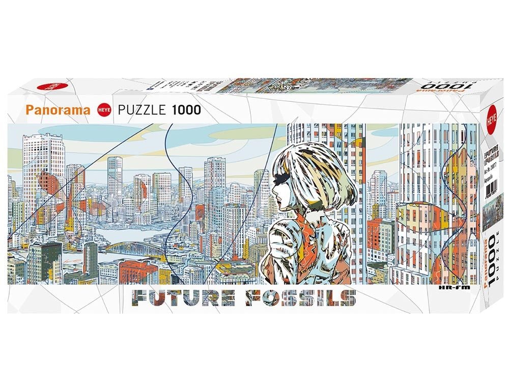 Heye Puzzle - 1000pcs Panorama Future Fossils: Aquapolis - 4001689298777 - CrystalLotus.eu