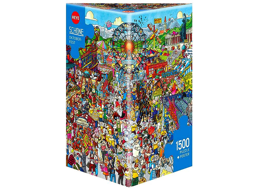 Heye Puzzle - 1500pcs Oktoberfest - 4001689298425 - CrystalLotus.eu