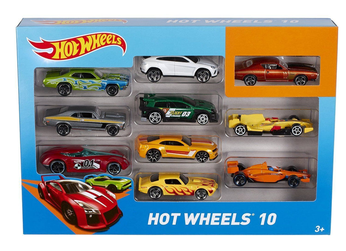 Hot Wheels 10 Car Giftpack - 0074299548864 - CrystalLotus.eu