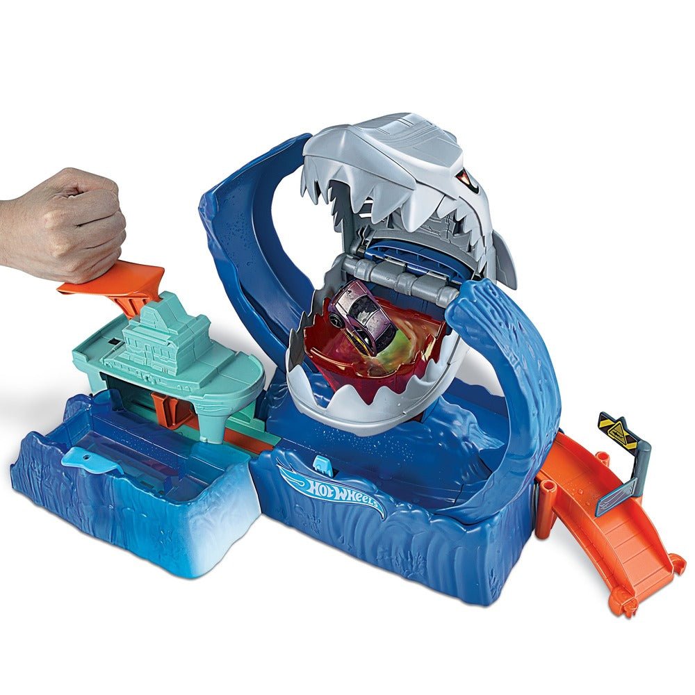 Hot Wheels City Robo Shark Attack Playset - 0887961813401 - CrystalLotus.eu