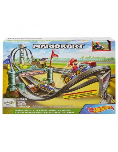 Hot Wheels Mario Kart Circuit Lite Track Set - 887961795042 - CrystalLotus.eu