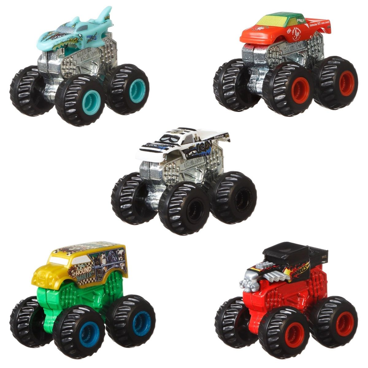 Hot Wheels Monster Trucks Mini Trucks Blind Pack - 887961882629 - CrystalLotus.eu