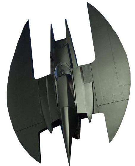 Hot Wheels Premium 1:50th Batman Assortment - Batman The Animated Series Batwing - 887961242553 - CrystalLotus.eu