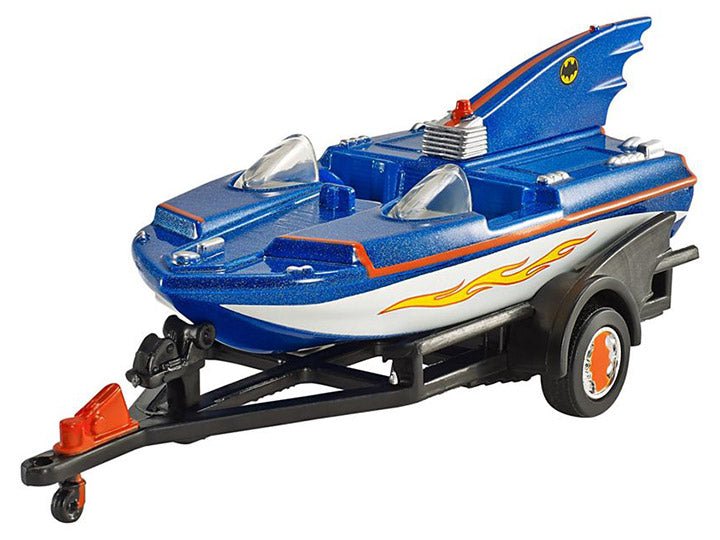 Hot Wheels Premium 1:50th Batman Assortment - Classic TV Series Batboat - 887961242553 - CrystalLotus.eu