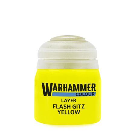 Warhammer Colour - Flash Gitz Yellow (12ml) (22-02)