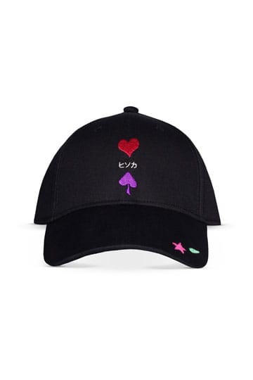 Hunter X Hunter Curved Bill Cap Hisoka Heart &amp; Spade - 8718526170771 - Crystal Lotus
