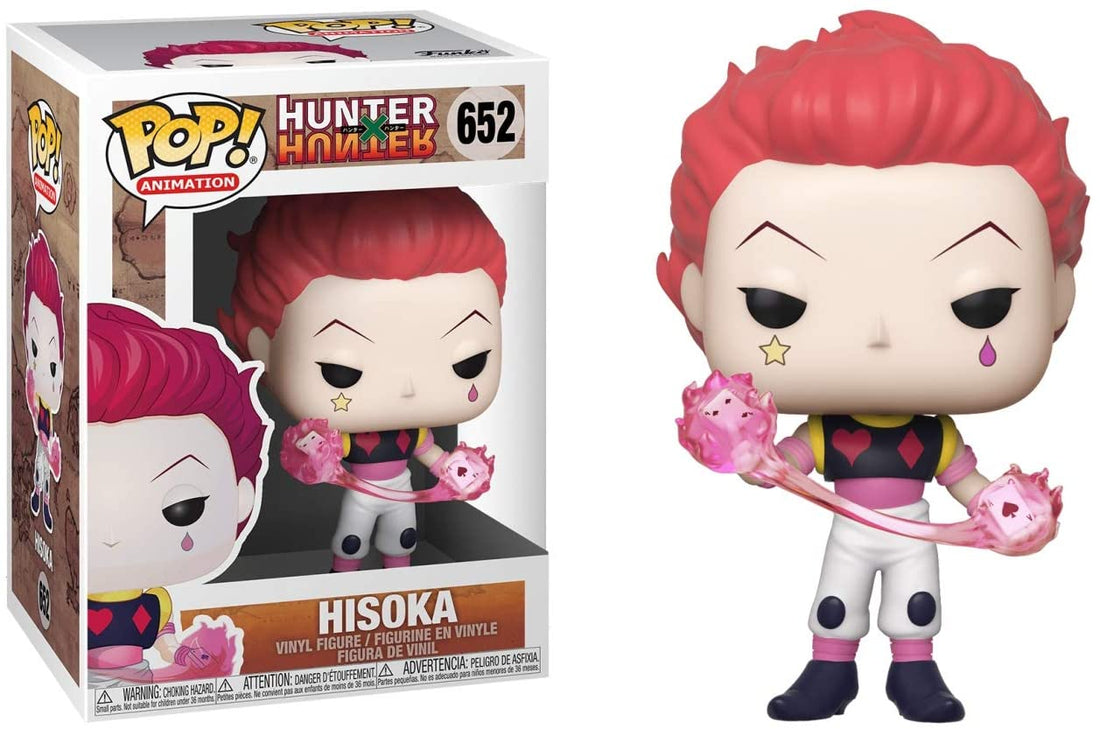 Hunter x Hunter POP! Animation Vinyl Figure Hisoka 9 cm - 889698410670 - CrystalLotus.eu