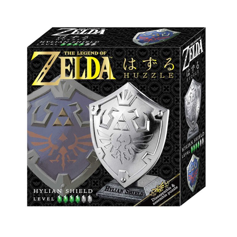 Huzzle - Brain Teaser Zelda Hylian Shield - 5407005151433 - Crystal Lotus