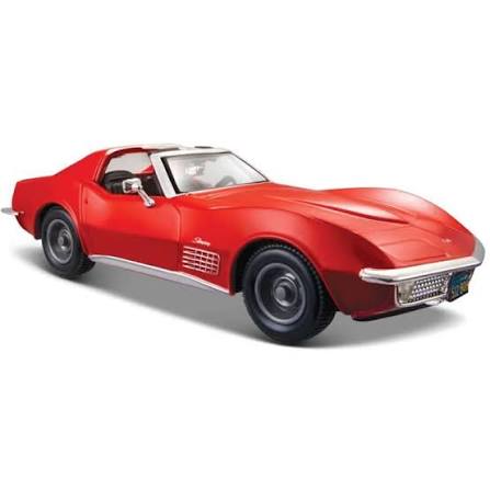 Maisto 1:24 Special Edition 1970 Chevrolet Corvette Red - 90159312024 - crystallotus.eu