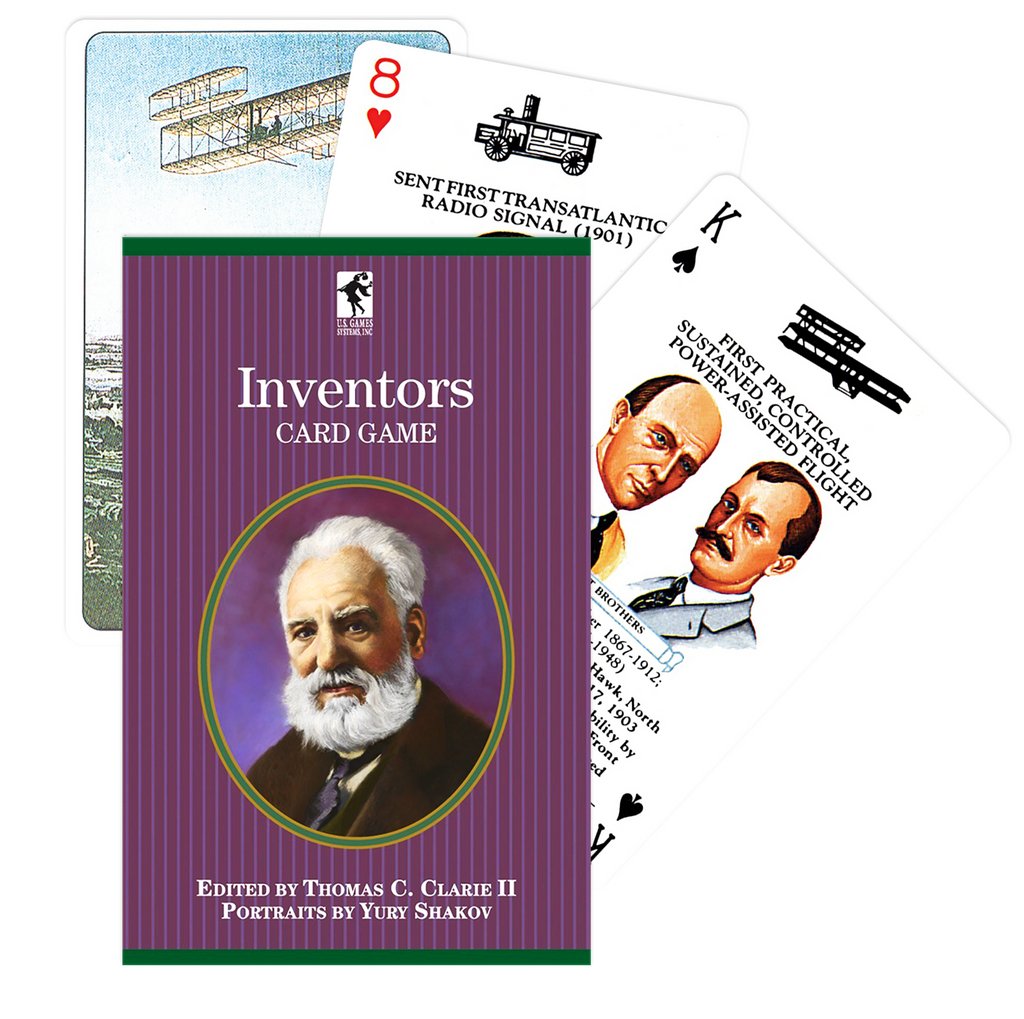 Inventors Playing Card Game - 9781572814509 - CrystalLotus.eu