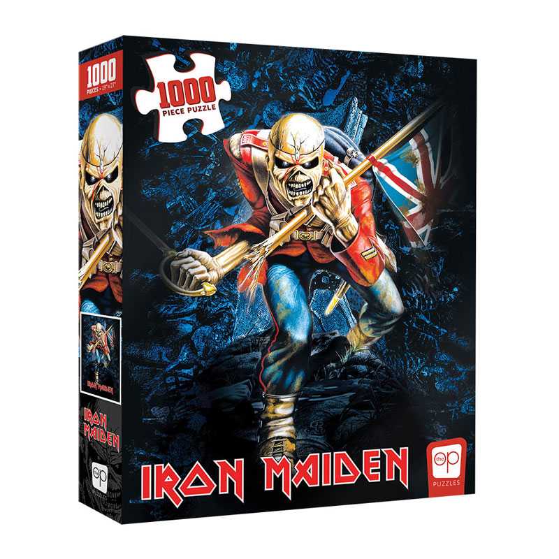 Iron Maiden &quot;The Trooper&quot; 1000 - Piece Puzzle - 700304155399 - CrystalLotus.eu