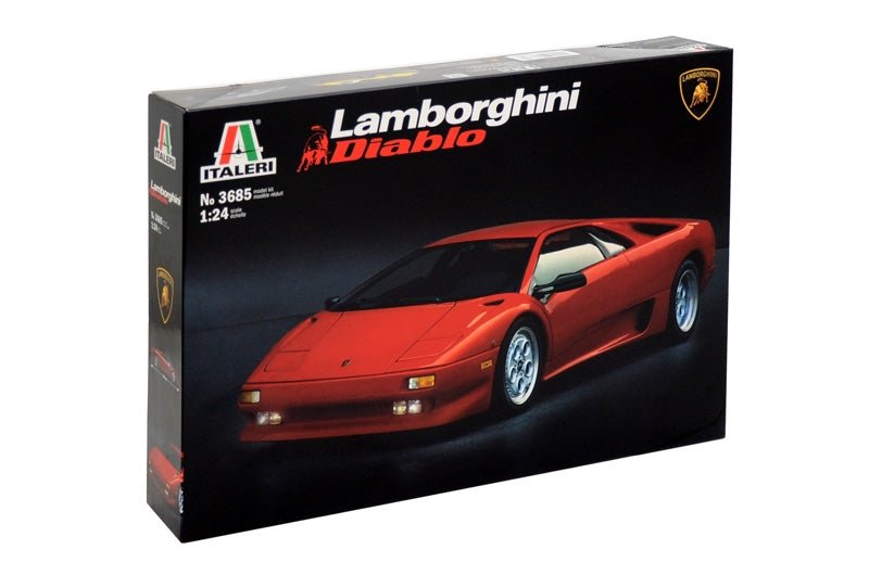 Italeri Lamborghini Diablo (1:24) - 8001283036856 - CrystalLotus.eu