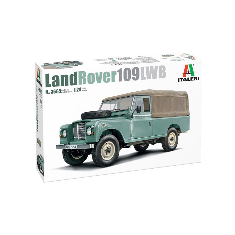 Italeri Land Rover 109 LWB (1:24) - 8001283036658 - CrystalLotus.eu