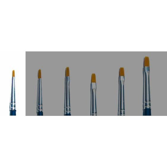 ITALERI Synthetic Flat Brush Size 000 - 8001283512213 - CrystalLotus.eu