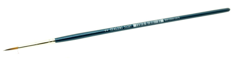 ITALERI Synthetic Round Brush Size 2 with Brown Tip - 8001283512879 - CrystalLotus.eu