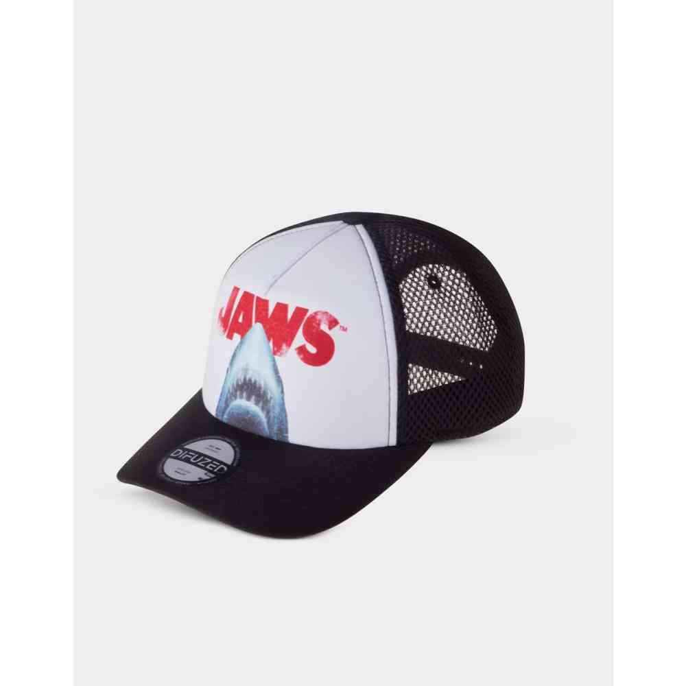 Jaws Curved Bill Cap Rising Shark - 8718526121889 - CrystalLotus.eu