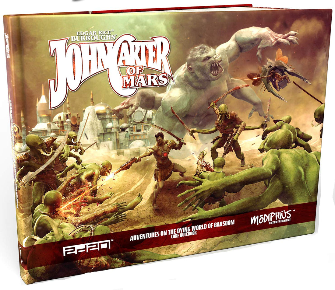 John Carter of Mars: Core Rulebook - 9781912743117 - CrystalLotus.eu