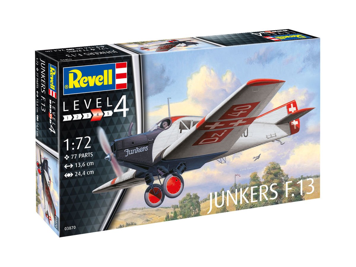 Junkers F.13 (1:72) - 4009803038704 - CrystalLotus.eu