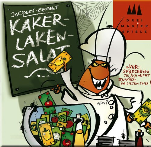 Kakerlaken Salat - Κατσαριδοσαλάτα (Greek Version) - 4001504408398 - CrystalLotus.eu