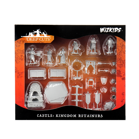 WizKids Pathfinder Mini 28mm Castle - Kingdom Retainers