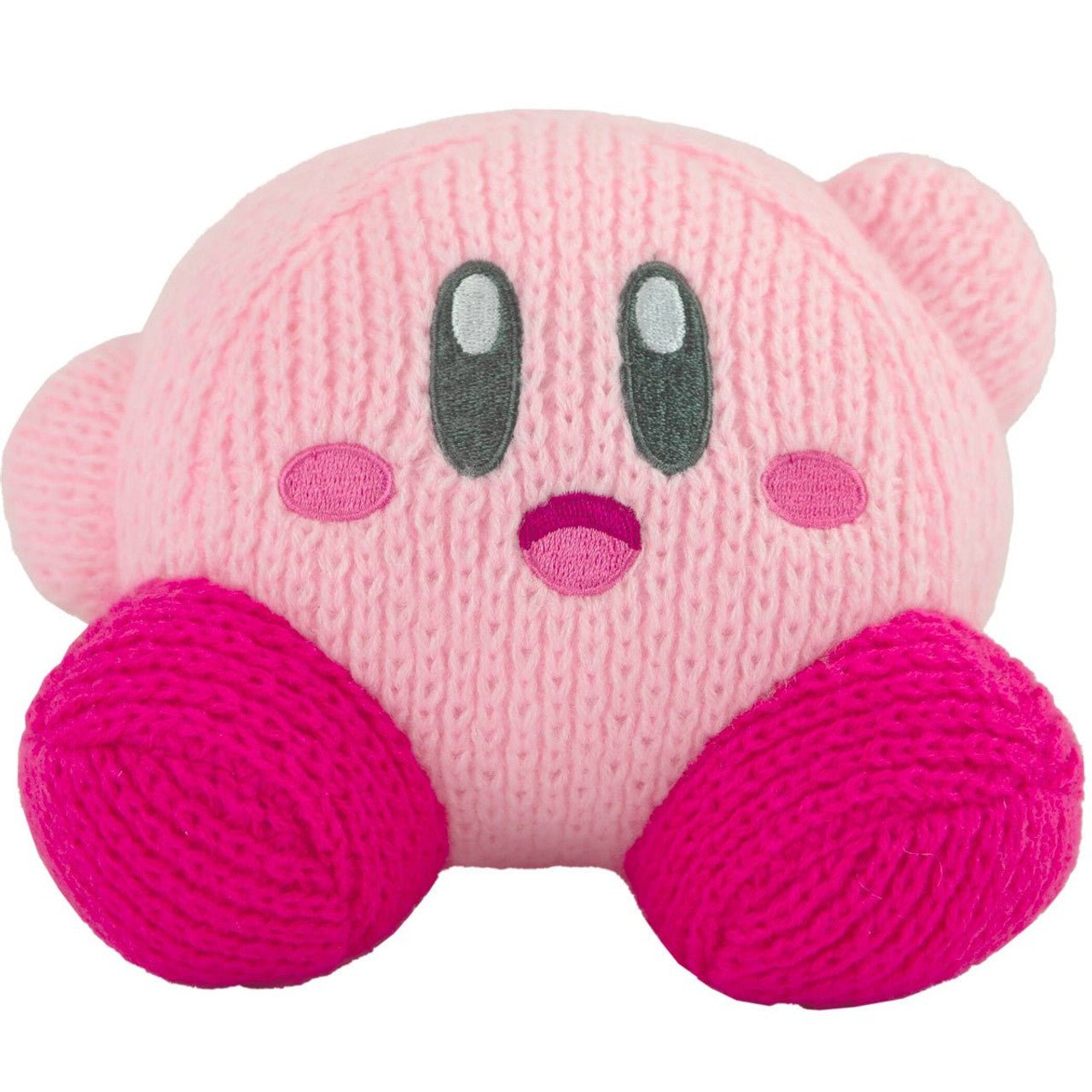 Kirby Nuiguru - Knit Plush Figure Waving Kirby Junior - 053941124571 - CrystalLotus.eu