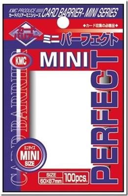KMC Small Sleeves - Mini Perfect Size (100 Sleeves) - 4521086001478 - CrystalLotus.eu