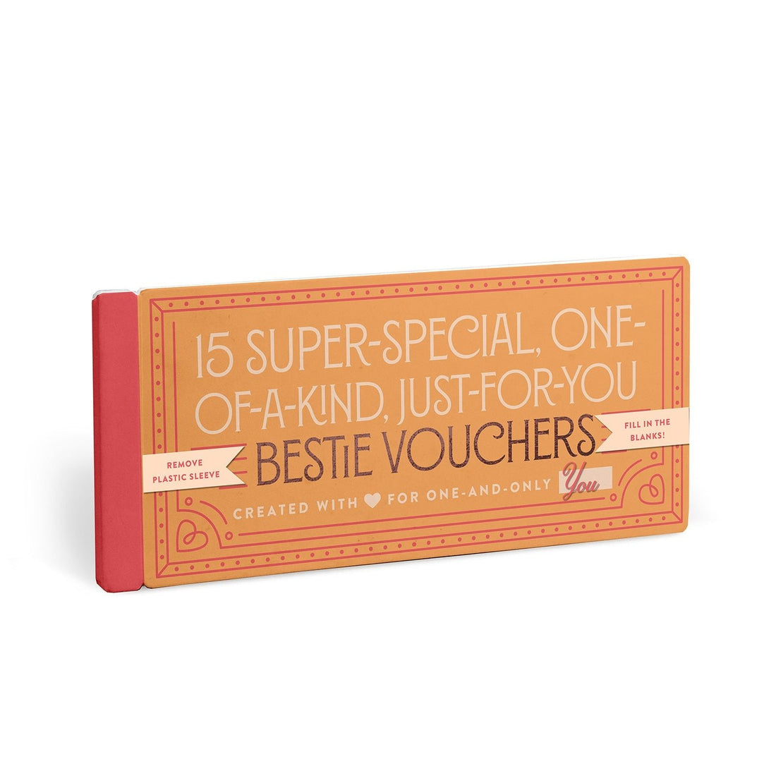 Knock Knock Fill in the Love Bestie Vouchers, Booklet of 15 Friend Coupons - 9781683493563 - CrystalLotus.eu