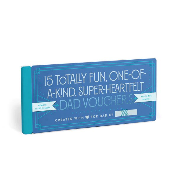 Knock Knock Fill in the Love Dad Vouchers, Booklet of 15 Dad Coupons - 9781683493556 - CrystalLotus.eu