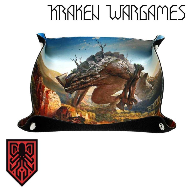 Kraken Wargames - Dice Tray Kaiju - KWG0421 - CrystalLotus.eu