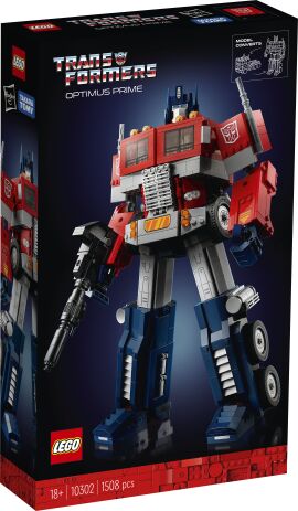 LEGO 10302 - Icons Transformers Optimus Prime - 401958010302 - Crystal Lotus