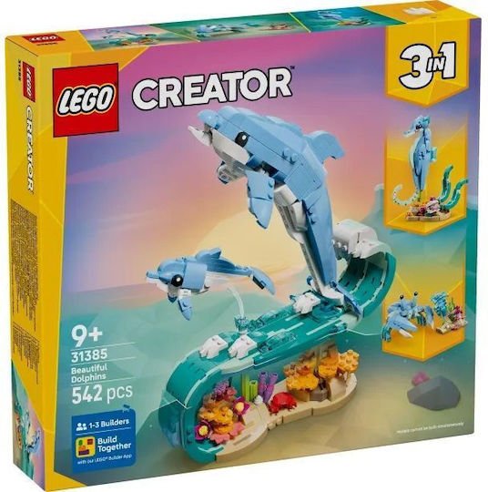 LEGO 31385 - Creator Sea Animals: Beautiful Dolphins - 5702018054796 - Crystal Lotus
