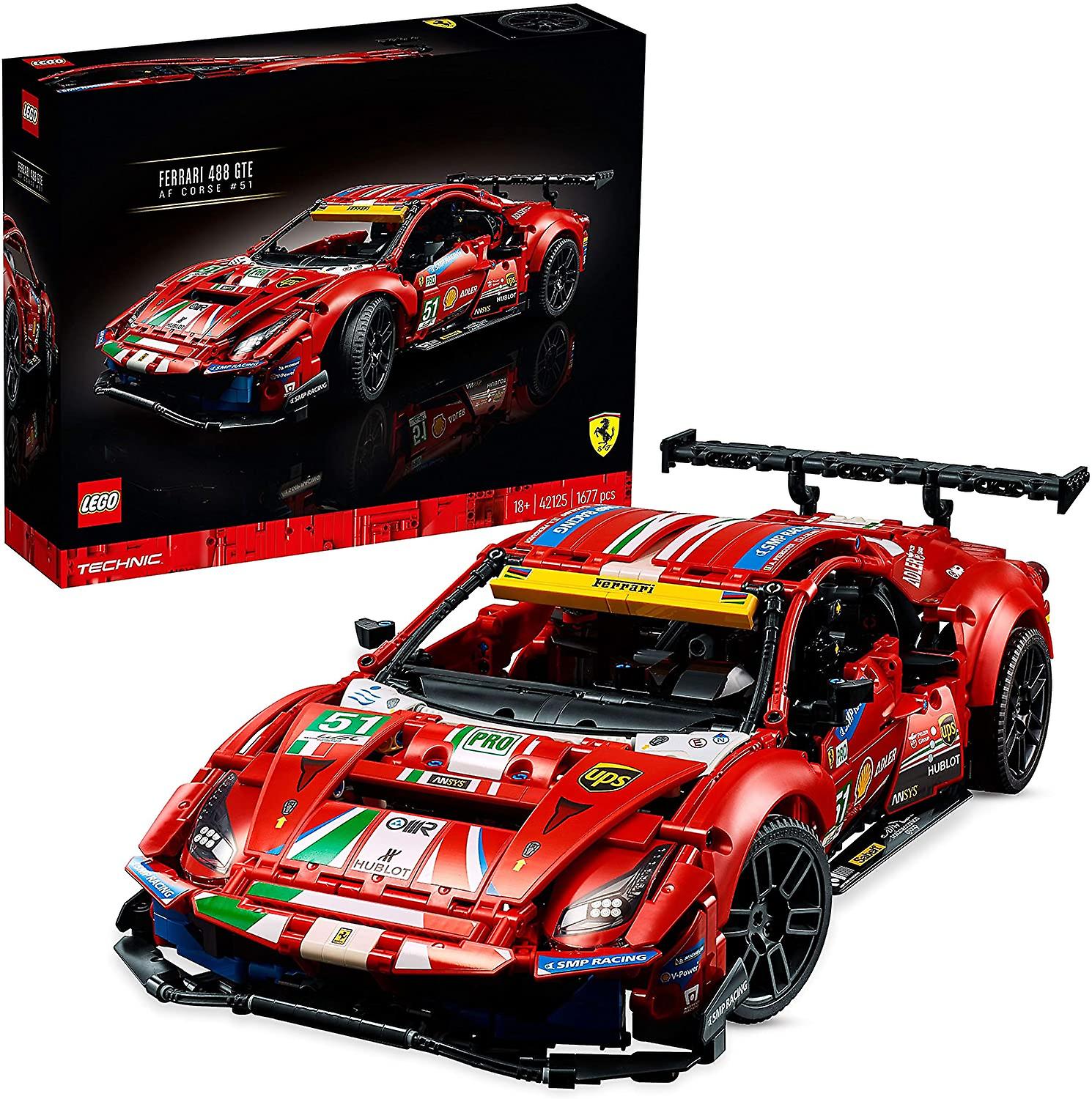 Lego 42125 Technic Ferrari 488 GTE AF CORSE 