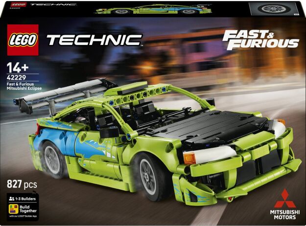 LEGO 42229 - Technic Fast &amp; Furious Mitsubishi Eclipse Car - 401958042229 - Crystal Lotus