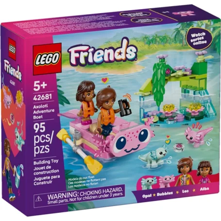 LEGO 42681 - Friends Axolotl Adventure Boat - 5702018060384 - crystallotus.eu