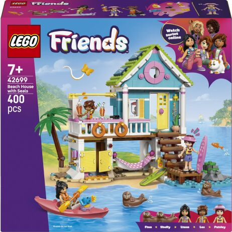 LEGO 42699 - Friends Beach House With Seals - 401958042699 - Crystal Lotus