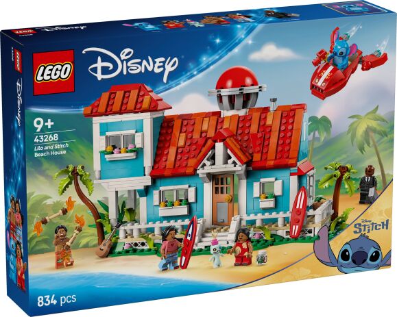 LEGO 43268 - Disney Lilo &amp; Stitch Beach House - 401958043268 - Crystal Lotus