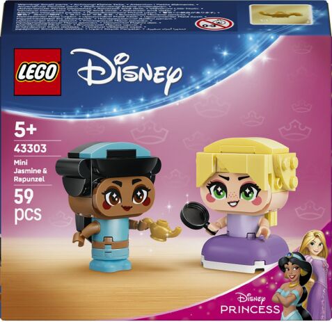 LEGO 43303 - Disney Mini Jasmine &amp; Rapunzel - 401958043303 - Crystal Lotus