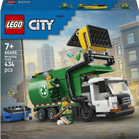 LEGO 60495 - City Recycling Truck - 401958060495 - Crystal Lotus