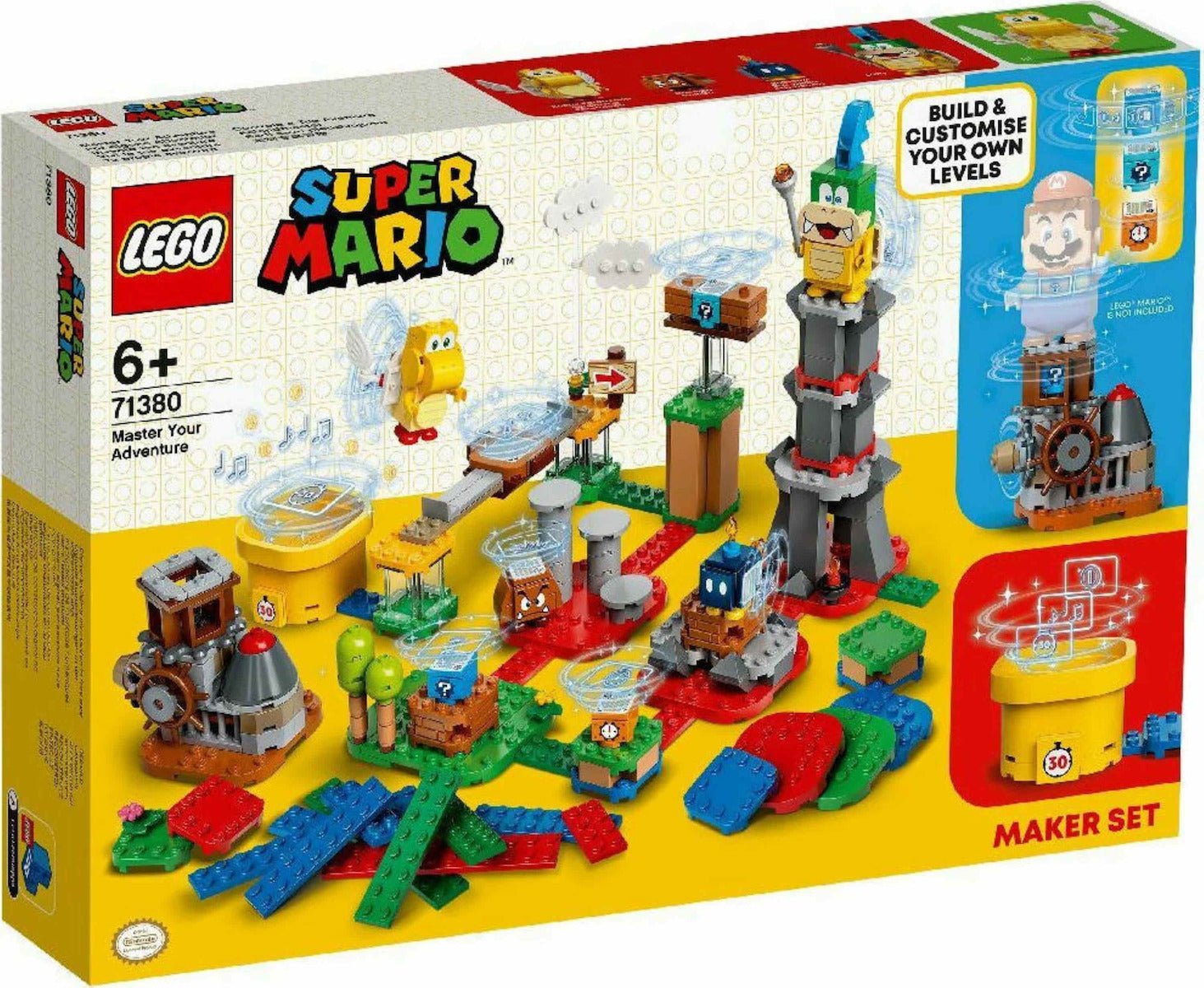 Lego 71380 Super Mario Your Adventure Marker Set - 5702016912456 - CrystalLotus.eu